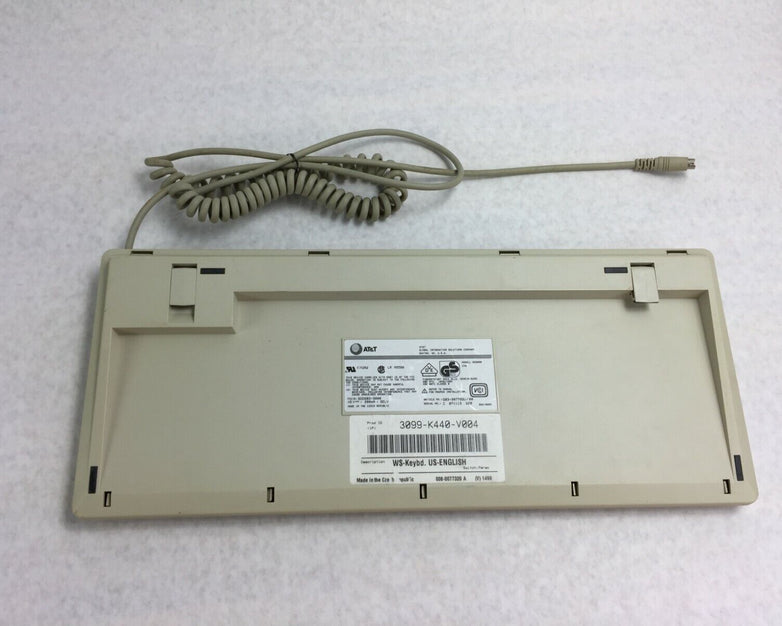 At&t Keyboard 3099-K440-V004 RS3000 Wired PS/2