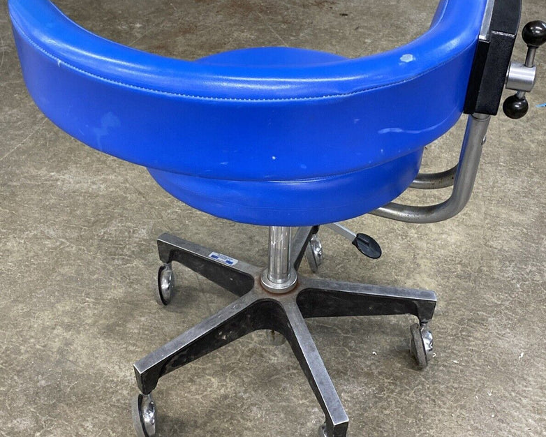 Vintage Dentsply 6465 Adjustable Medical Doctor Dentist Exam Stool Chair USA