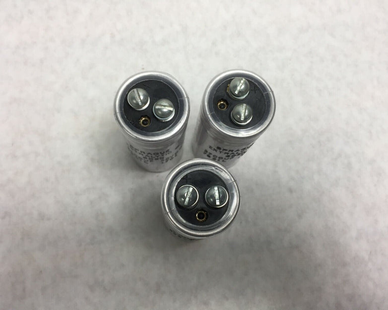 NOS Sprague Extralytic Capacitor 302D 3700UF 40VDC Lot of 3