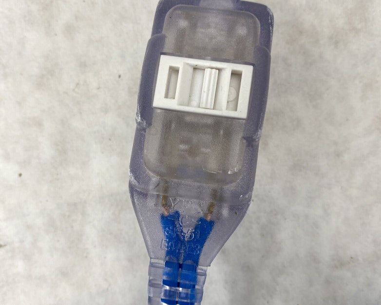 Century Wire Pro Glo 9ft Household Extension Polarized AC Power Cord Blue