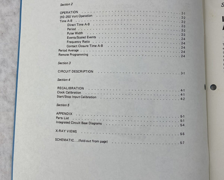 Heathkit SM-102A Programmable Timer Assembly Manual 1973 595-1378-01