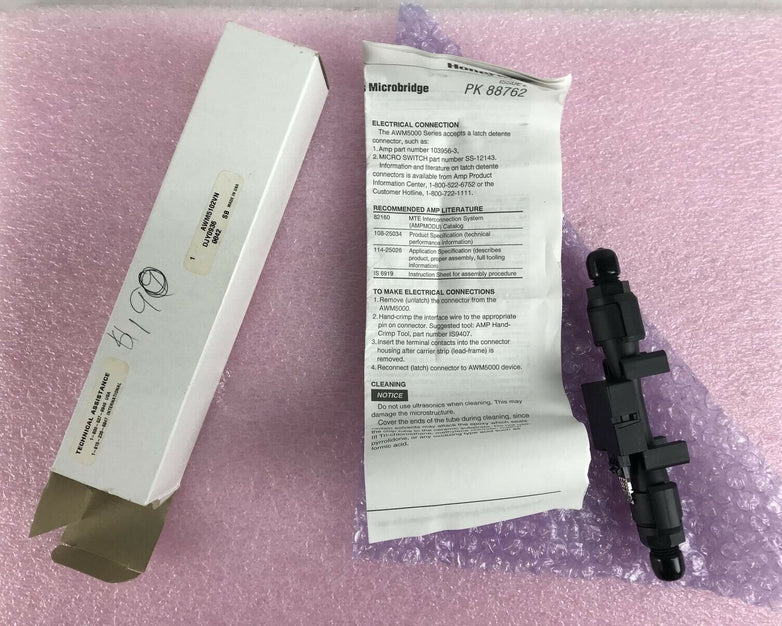 HONEYWELL AWM5102VN - DJY0936 - TECHNICAL ASSISTANCE