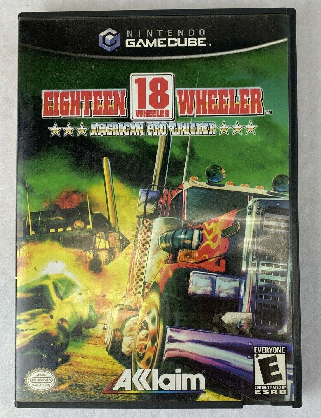 Eighteen 18 Wheeler American Pro Trucker for Nintendo GameCube complete