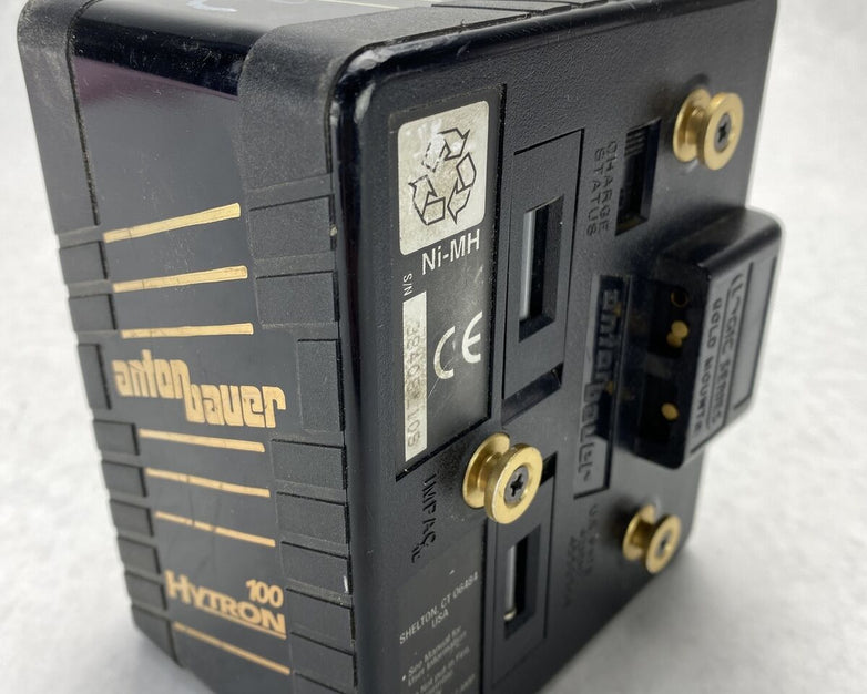 Anton Bauer Hytron 100 Digital Ni-MH Genuine Logic Series 14.4V CRACKED DISPLAY
