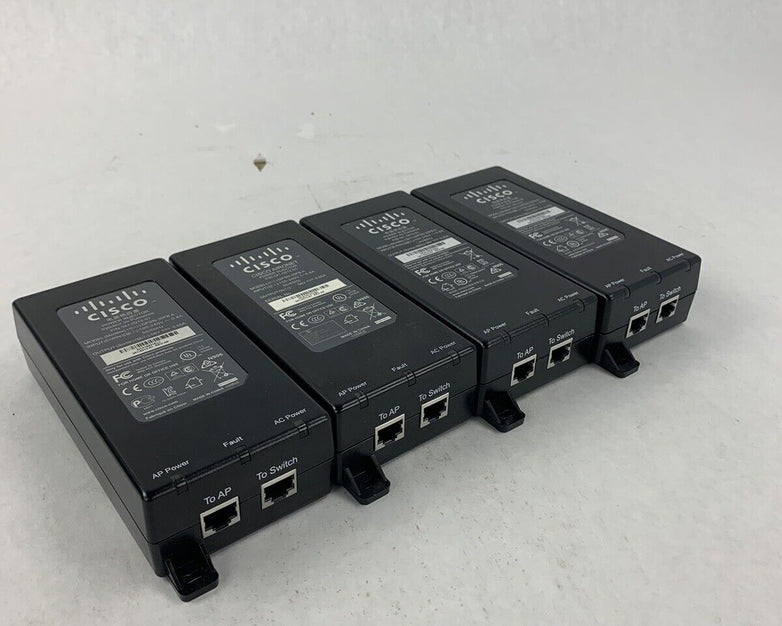 Lot of 4 Cisco DPSN-35FB A Power Injector 341-0212-01
