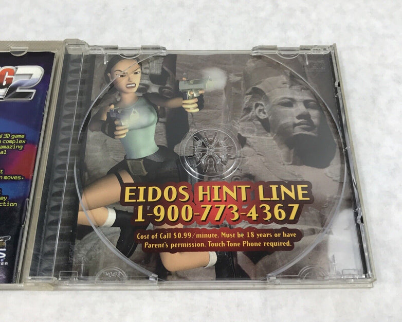 Tomb Raider: The Last Revelation PlayStation W/ Manual