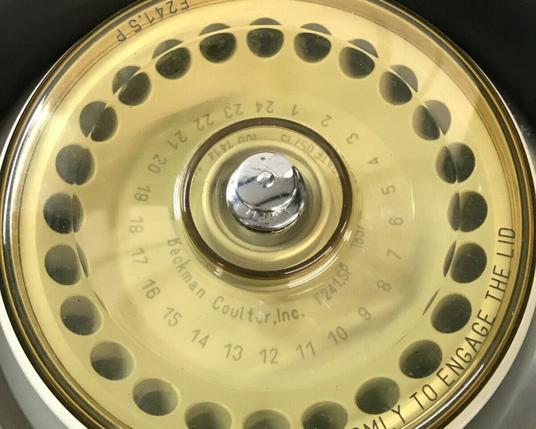 Beckman Coulter Microfuge 22R Refrigerated Centrifuge F241.15 Rotor - Door Error