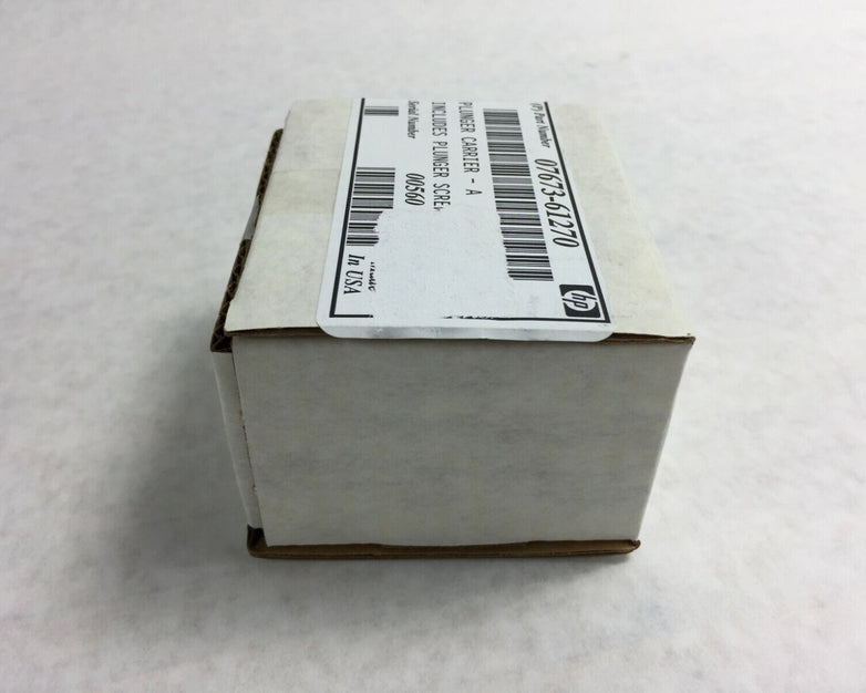 Agilent hp Plunger Carrier A Includes Plunger Screw 07673-61270 NIB