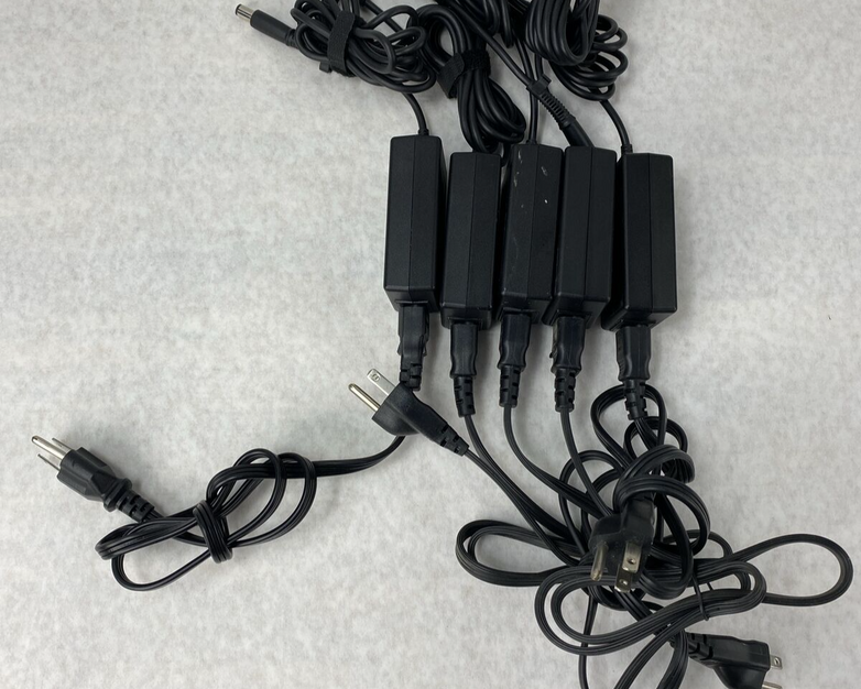 Lot( 5 ) HP L39752-00 L40094-001 65W TPN-LA16 7.4mm AC Adapter Power Supply OEM