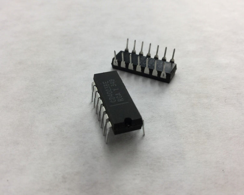 Genuine RCA CD4023BE Integrated Circuit 14 Pin Lot of 24