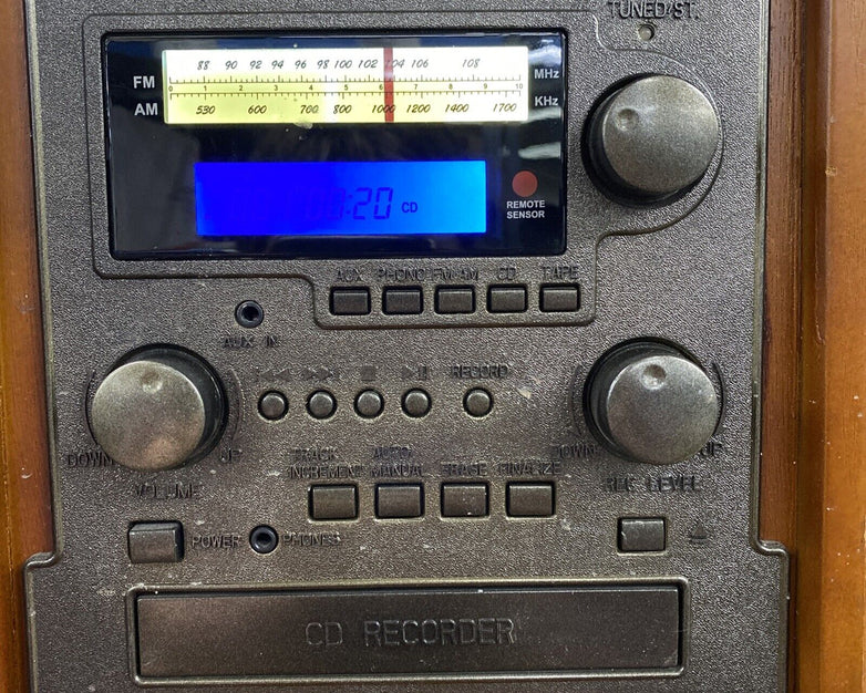 Innovative Tech ITRR-501 Wooden 5 In 1 Stereo System NEEDS REPAIR