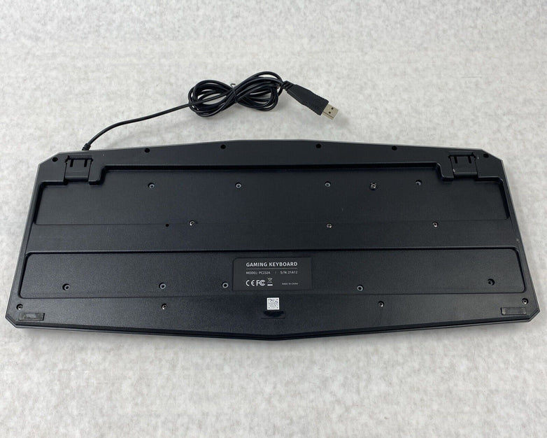 Pictek PC232A Wired Multicolor RGB Background Gaming Keyboard w/ T7 Gaming Mouse