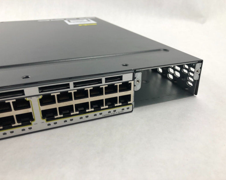 Cisco Catalyst WS-C3750X-24T-S 24-Ports Gigabit Network Switch