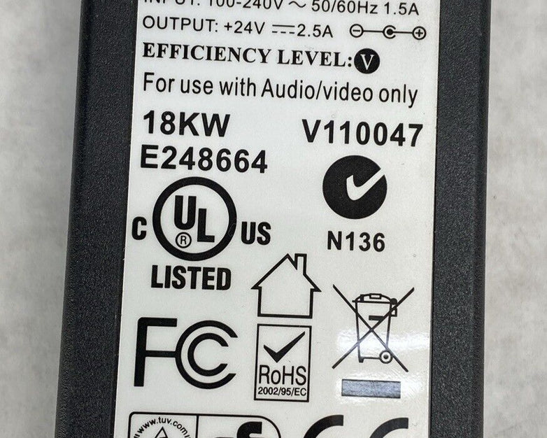Lightspeed AMP-855 CAT855 Classroom Audio System Bundle POWER SUPPLY PSU