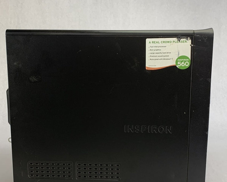 Dell Inspiron 560 MT Intel Pentium Dual-Core E6700 3.2GHz 6GB RAM No HDD No OS