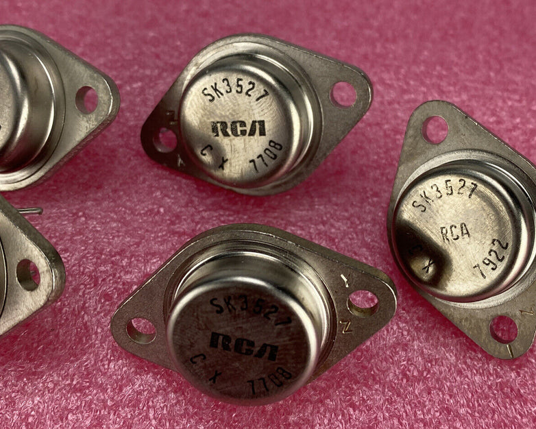 Lot of 5 RCA SK3527 CX 7708 Bipolar Transistor