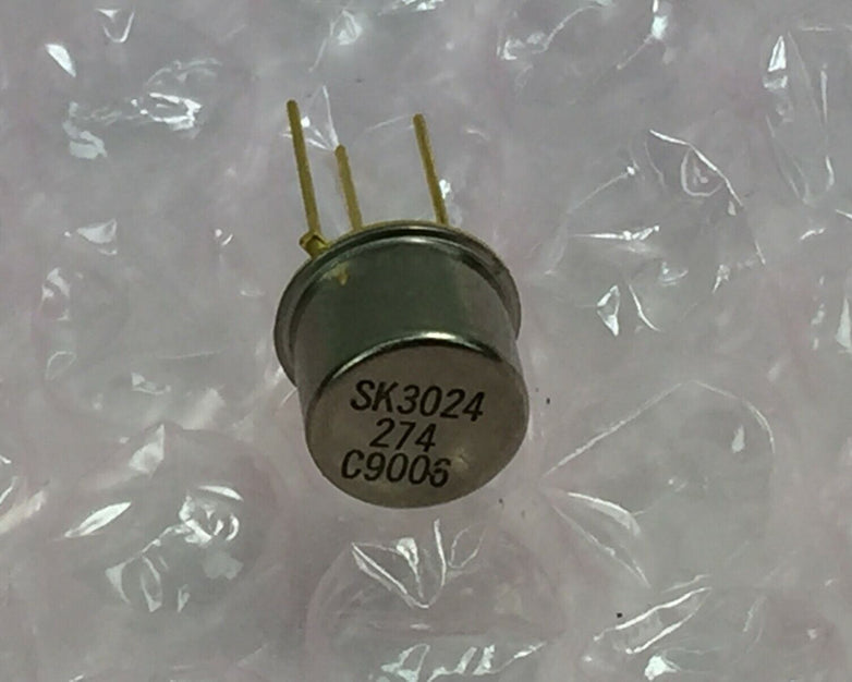 SK3024 NPN Silicon Transistor Gold Pin NOS