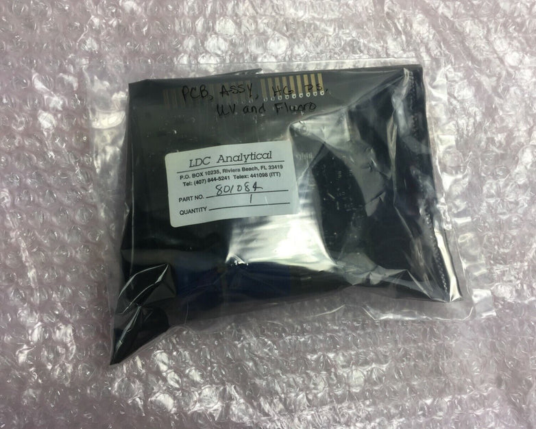 LDC Analytical Part# 801084 PCB Assy HG PS UV and Fluoro