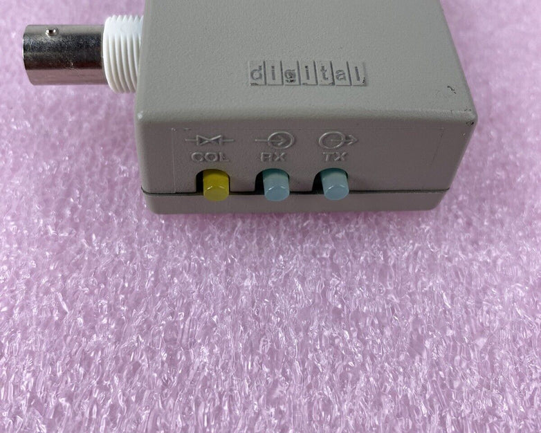 Digital DELNI-AA 8-Port Network Hub w/DECXM-M.C01 Transceiver + Misc. Cables