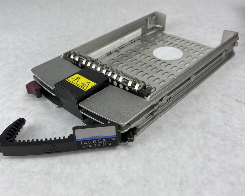 Lot of 5 Genuine HP ULTRA320 3.5" SCSI 404708-001 HDD Caddy Trays 146.8GB 10K
