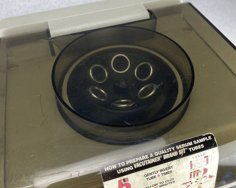 Roche VanGaurd V6500 Biomedical Laboratory Centrifuge w/ 6 Position Angled Rotor