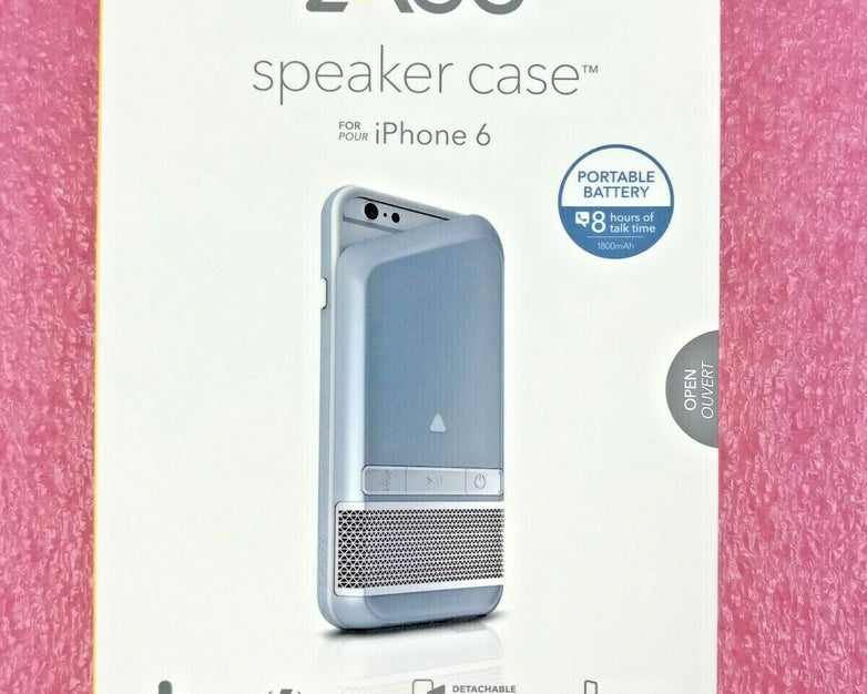 ZAGG Speaker Case For iPhone 6 - Blue