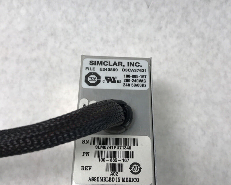 Simclar 100-885-167 E240869