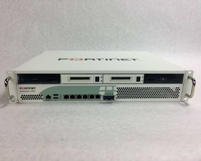 Fortinet FortiSandbox 1000D FSA-1000D-USG No HD No OS Includes 2 Power Cords