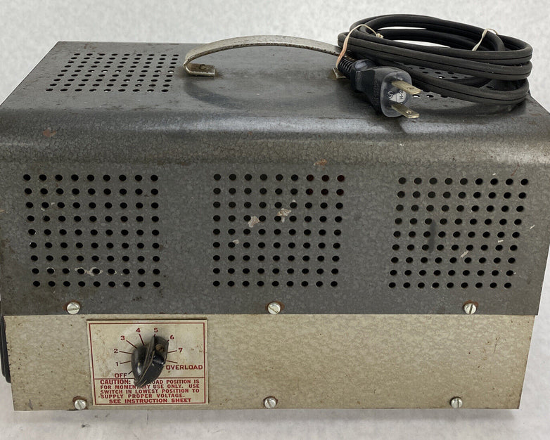 Cornell-Dubilier 110BA6 Powercon Battery Eliminator 110VAD 6.3VDC 4to10A