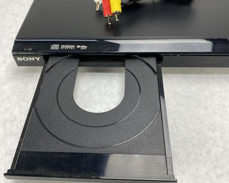 Sony DVP-SR200P DVD CD Player Black Tested NO REMOTE