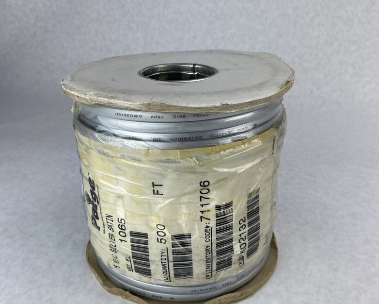Paige Electric 1065 6/C Silver Satin 150V - 500 FT
