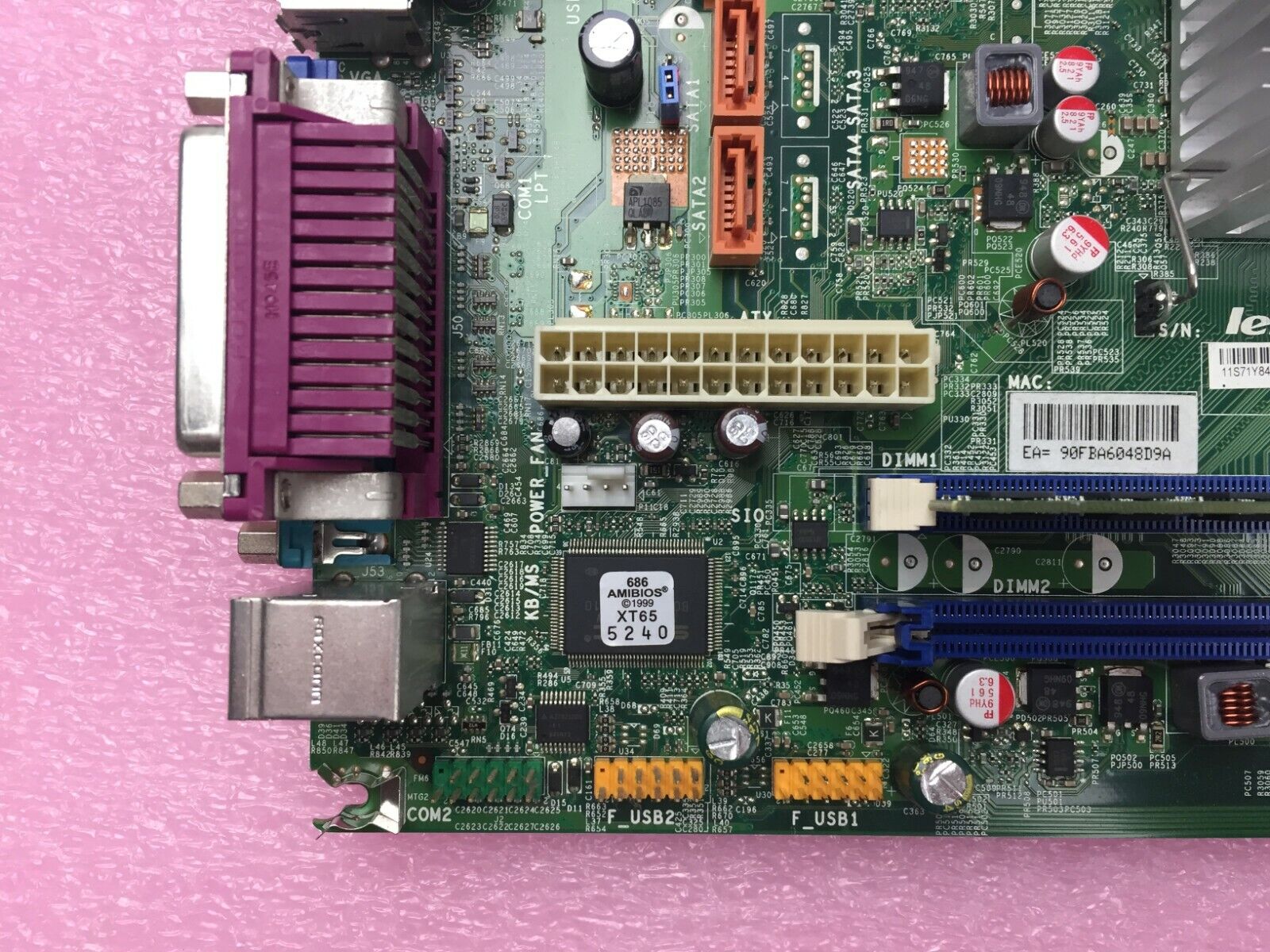 Infineon L-IG41N (Lenovo 71Y8460) Motherboard Intel Celeron 2.40GHz 2GB RAM DDR2