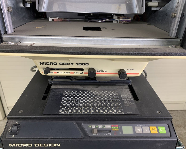 Micro Design Micro Copy 1000 MC 1000 RSVL Untested