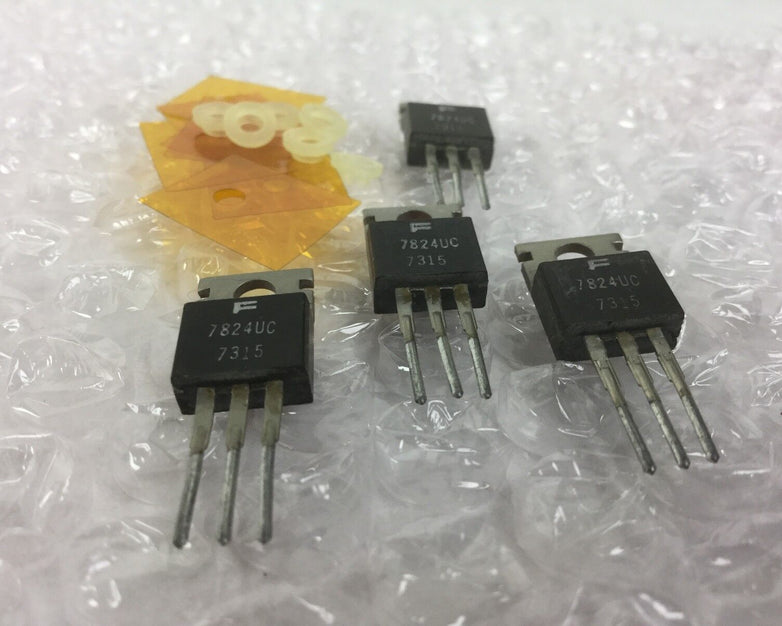 NEW FAIRCHILD 7824UC Voltage Regulator, 7315, Lot of 4, NEW