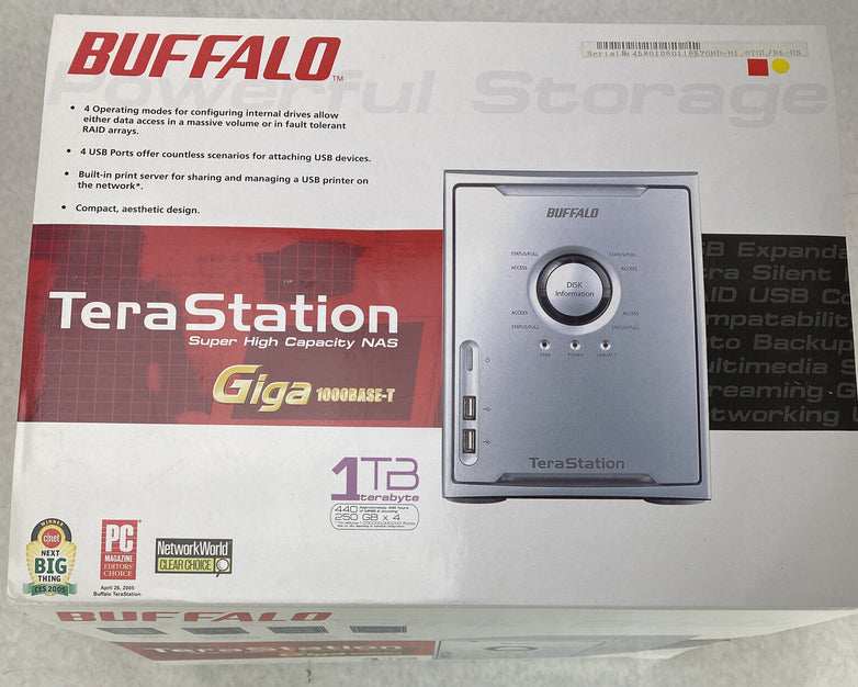 Buffalo HD-H1.0TGL/R5 Network Attached Storage