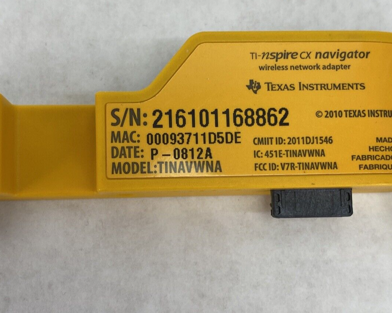 TI-Nspire TINAVWNA Navigator Wireless Network Adapter V1 for CX Calculator