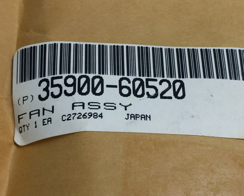 Agilent HP 35900-60520 Fan Assembly NOS Sealed