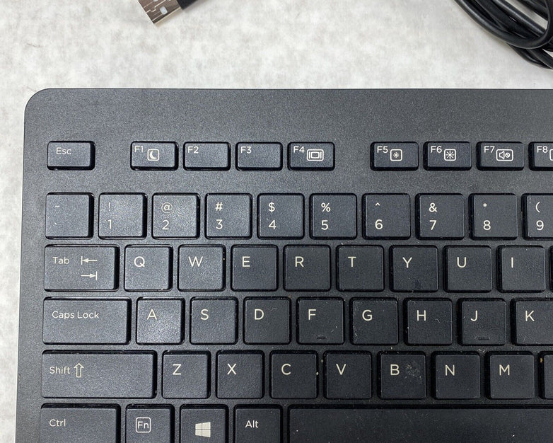 Lot(2) HP 803181-001 Slim USB Wired Enhanced Keyboard KBAR211 Genuine OEM
