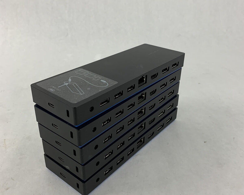 LOT of 5 HP G4 USB-C Laptop Docking Station HSTNH-U601 924850-001
