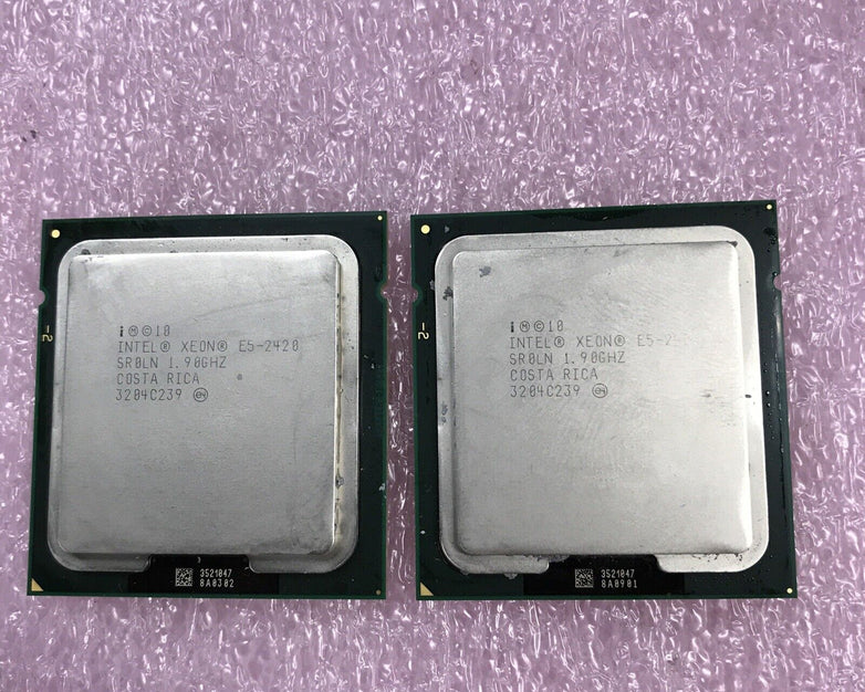 (Lot of 2) Intel Xeon E5-2420 SR0LN 1.9GHz (Tested and Working)