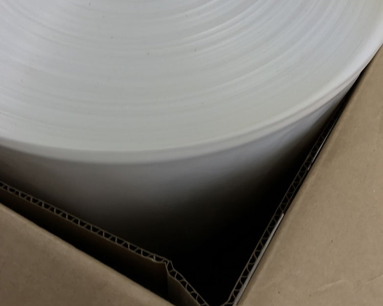 12" x 1500 Roll of 4-Mil Clear Poly Tubing
