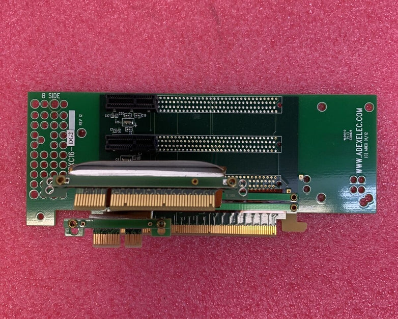 Adexelec PCIe Gen 3 1X 8X Combo Riser EEERXC16-DG3