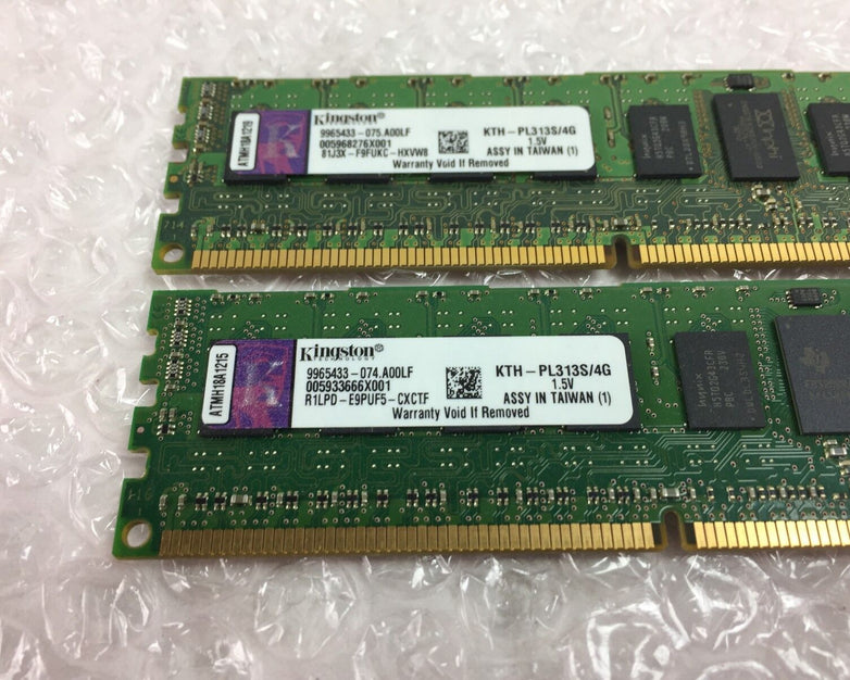 Kingston 8GB (2x4GB) KTH-PL313S/4G PC3-10600 DDR3-1333MHz ECC Registered RAM