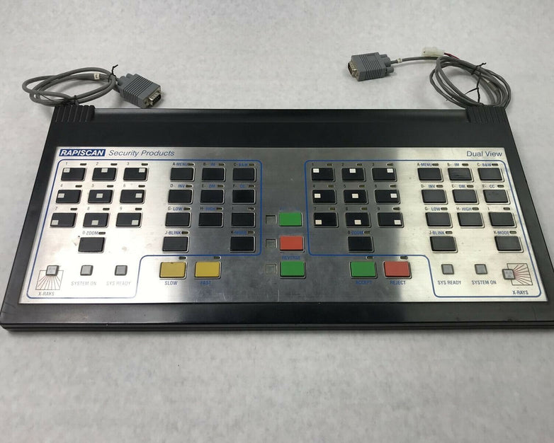 Rapiscan TA66164 Security Products Dual Vision Control Panel