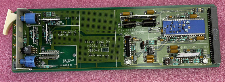 Grass Valley Group 8500 series half house with 4x model 8502 equalizin DA boards