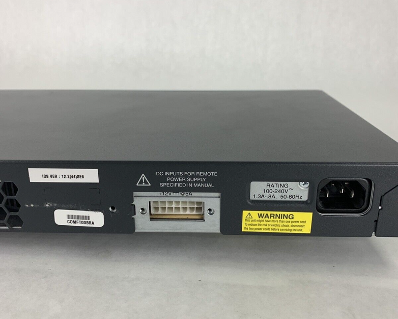 Cisco WS-C2960-24TC-L 24-Port Ethernet Managed Switch