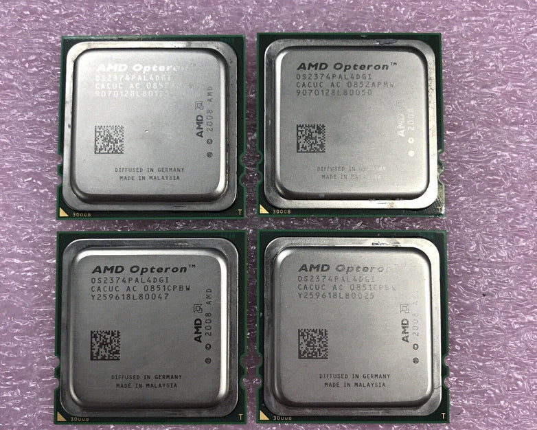 (Lot of 4) AMD Operation 0S2374PAL4DGI CACUC AC 0852APMW 9070128L80125