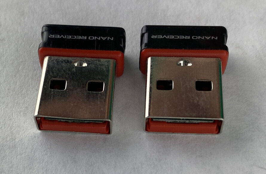 Lot( 2 ) Logitech C-U0007 Non-Unifying Nano PC Receiver Wireless OEM USB Dongle