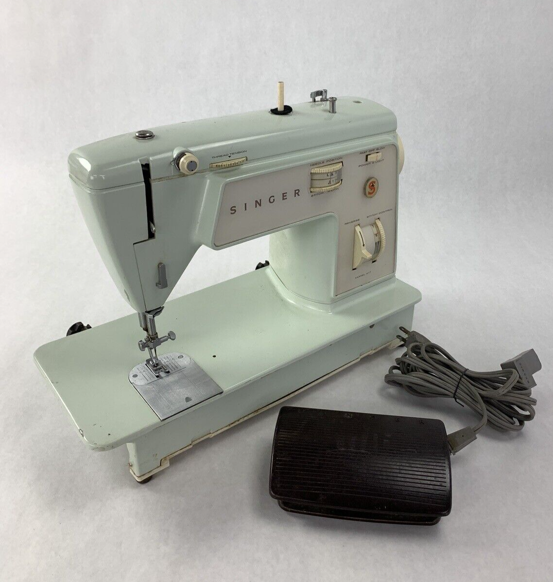 German SINGER Sewing Machine Needle Thread TENSION