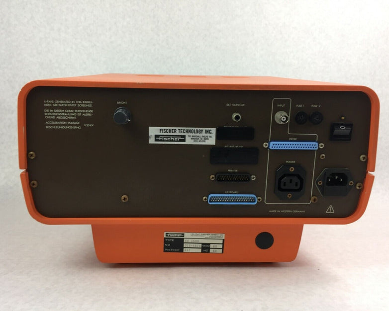 Fischer XA 1500 Fischerscope X-Ray Coating Thickness Computer w/ Power Cord